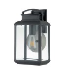 Elstead Lighting Średnia latarnia naścienna Byron - 1 źródło światła - Grafitowe IP44 QZ-BYRON-M-GR Elstead Lighting Średnia latarnia naścienna Byron - 1 źródło światła - Grafitowe IP44 QZ-BYRON-M-GR