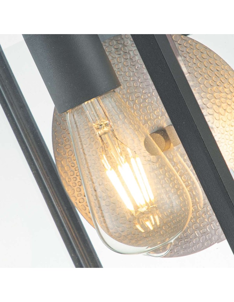 Elstead Lighting Średnia latarnia naścienna Byron - 1 źródło światła - Grafitowe IP44 QZ-BYRON-M-GR Elstead Lighting Średnia latarnia naścienna Byron - 1 źródło światła - Grafitowe IP44 QZ-BYRON-M-GR