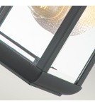 Elstead Lighting Średnia latarnia naścienna Byron - 1 źródło światła - Grafitowe IP44 QZ-BYRON-M-GR Elstead Lighting Średnia latarnia naścienna Byron - 1 źródło światła - Grafitowe IP44 QZ-BYRON-M-GR