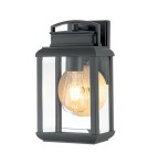 Elstead Lighting Mała latarnia naścienna Byron - 1 źródło światła - Grafitowe IP44 QZ-BYRON-S-GR Elstead Lighting Mała latarnia naścienna Byron - 1 źródło światła - Grafitowe IP44 QZ-BYRON-S-GR