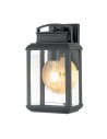 Elstead Lighting Mała latarnia naścienna Byron - 1 źródło światła - Grafitowe IP44 QZ-BYRON-S-GR Elstead Lighting Mała latarnia naścienna Byron - 1 źródło światła - Grafitowe IP44 QZ-BYRON-S-GR