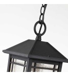 Elstead Lighting Średnia latarnia wisząca Cedar Point - 1 źródło światła IP44 QZ-CEDAR-POINT8-M-BK Elstead Lighting Średnia latarnia wisząca Cedar Point - 1 źródło światła IP44 QZ-CEDAR-POINT8-M-BK