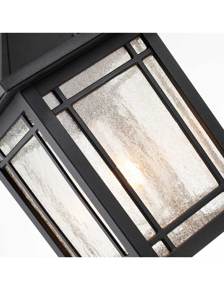 Elstead Lighting Średnia latarnia wisząca Cedar Point - 1 źródło światła IP44 QZ-CEDAR-POINT8-M-BK Elstead Lighting Średnia latarnia wisząca Cedar Point - 1 źródło światła IP44 QZ-CEDAR-POINT8-M-BK