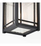 Elstead Lighting Średnia latarnia wisząca Cedar Point - 1 źródło światła IP44 QZ-CEDAR-POINT8-M-BK Elstead Lighting Średnia latarnia wisząca Cedar Point - 1 źródło światła IP44 QZ-CEDAR-POINT8-M-BK