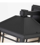 Kinkiety zewnętrzne - Elstead Lighting Duża latarnia naścienna Cedar Point - 1 źródło światła IP44 QZ-CEDAR-POINT-L-BK - product 2