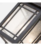 Kinkiety zewnętrzne - Elstead Lighting Duża latarnia naścienna Cedar Point - 1 źródło światła IP44 QZ-CEDAR-POINT-L-BK - product 4