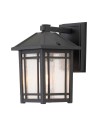 Elstead Lighting Mała latarnia naścienna Cedar Point - 1 źródło światła IP44 QZ-CEDAR-POINT-S-BK