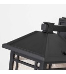 Kinkiety zewnętrzne - Elstead Lighting Mała latarnia naścienna Cedar Point - 1 źródło światła IP44 QZ-CEDAR-POINT-S-BK - product 2