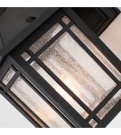 Kinkiety zewnętrzne - Elstead Lighting Mała latarnia naścienna Cedar Point - 1 źródło światła IP44 QZ-CEDAR-POINT-S-BK - product 3