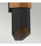 Elstead Lighting Duża latarnia naścienna LED Chasm IP44 QZ-CHASM-L-BKW Elstead Lighting Duża latarnia naścienna LED Chasm IP44 QZ-CHASM-L-BKW