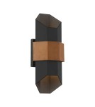 Elstead Lighting Średnia latarnia naścienna Chasm IP44 QZ-CHASM-M-BKW Elstead Lighting Średnia latarnia naścienna Chasm IP44 QZ-CHASM-M-BKW