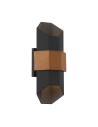 Elstead Lighting Średnia latarnia naścienna Chasm IP44 QZ-CHASM-M-BKW Elstead Lighting Średnia latarnia naścienna Chasm IP44 QZ-CHASM-M-BKW