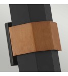 Elstead Lighting Średnia latarnia naścienna Chasm IP44 QZ-CHASM-M-BKW Elstead Lighting Średnia latarnia naścienna Chasm IP44 QZ-CHASM-M-BKW