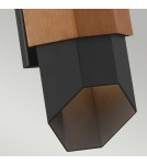 Elstead Lighting Średnia latarnia naścienna Chasm IP44 QZ-CHASM-M-BKW Elstead Lighting Średnia latarnia naścienna Chasm IP44 QZ-CHASM-M-BKW