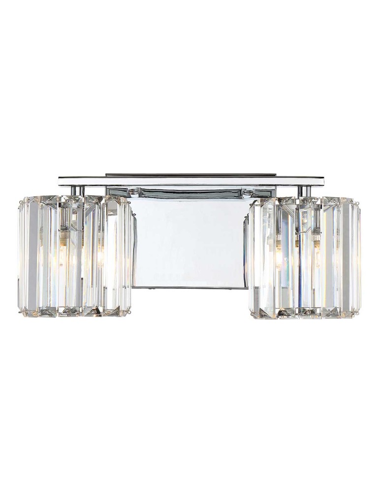 Elstead Lighting Kinkiet Divine - 2 źródła światła IP44 QZ-DIVINE2-PC-BATH