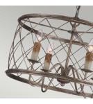 Lampy wiszące - Elstead Lighting Lampa wisząca / Żyrandol Dury - 4 źródła światła QZ-DURY-P - product 3