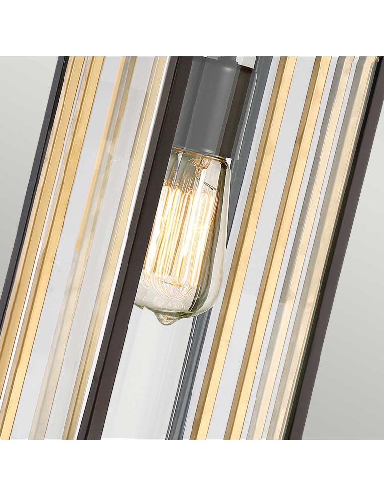 Elstead Lighting Średnia latarnia wisząca Goldenrod - 1 źródło światła IP44 QZ-GOLDENROD8-M