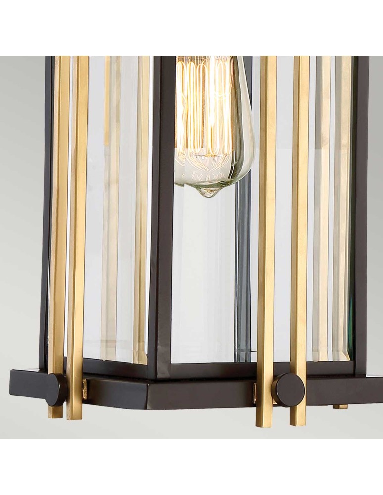 Elstead Lighting Średnia latarnia wisząca Goldenrod - 1 źródło światła IP44 QZ-GOLDENROD8-M