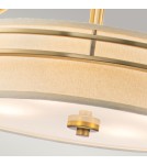 Lampy wiszące - Elstead Lighting Lampa wisząca Gotham - 4 źródła światła - Szczotkowany mosiądz QZ-GOTHAM-P-BB - product 6