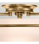 Lampy sufitowe klasyczne - Elstead Lighting Plafon Griffin - 3 źródła światła - Postarzany mosiądz QZ-GRIFFIN-F-WS - product 2