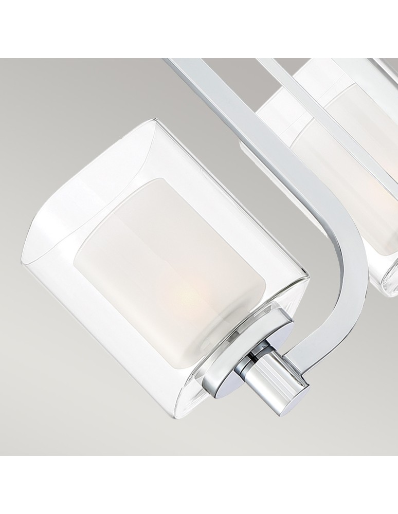 Elstead Lighting Kinkiet Kolt - 3 źródła światła IP44 QZ-KOLT3-PC-BATH Elstead Lighting Kinkiet Kolt - 3 źródła światła IP44 QZ-KOLT3-PC-BATH