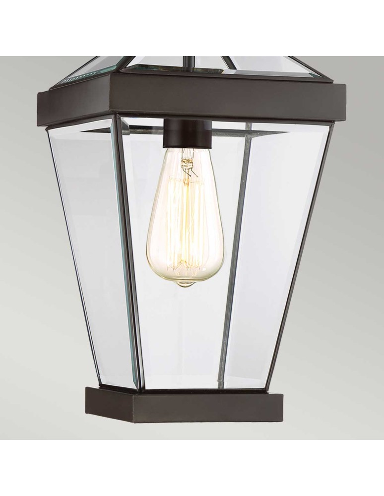 Elstead Lighting Średnia latarnia wisząca Ravine - 1 źródło światła IP23 QZ-RAVINE8-M Elstead Lighting Średnia latarnia wisząca Ravine - 1 źródło światła IP23 QZ-RAVINE8-M