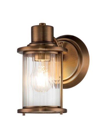 Elstead Lighting Kinkiet Riggs - 1 źródło światła IP44 QZ-RIGGS1-BATH-WS