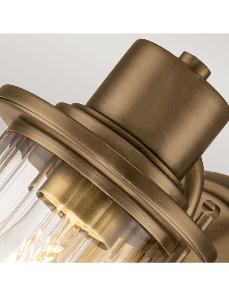 Elstead Lighting Kinkiet Riggs - 1 źródło światła IP44 QZ-RIGGS1-BATH-WS