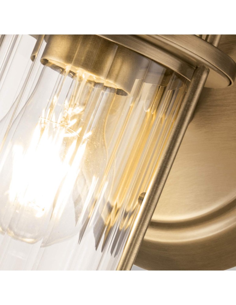Elstead Lighting Kinkiet Riggs - 1 źródło światła IP44 QZ-RIGGS1-BATH-WS
