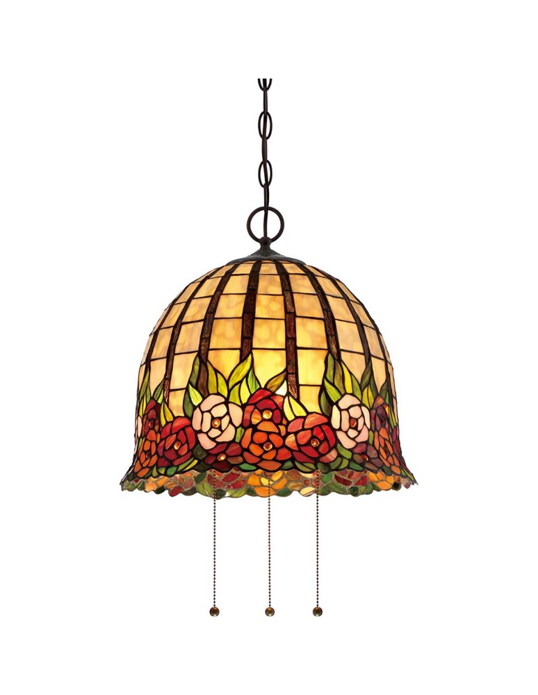 Elstead Lighting Lampa wisząca Rosecliffe - 3 źródła światła QZ-ROSECLIFFE-P