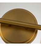 Kinkiety łazienkowe - Elstead Lighting Kinkiet Swell - 2 źródła światła - Szczotkowany mosiądz IP44 QZ-SWELL2-BB-BATH - product 4