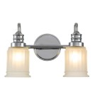 Elstead Lighting Kinkiet Swell - 2 źródła światła - Polerowany chrom IP44 QZ-SWELL2-PC-BATH Elstead Lighting Kinkiet Swell - 2 źródła światła - Polerowany chrom IP44 QZ-SWELL2-PC-BATH