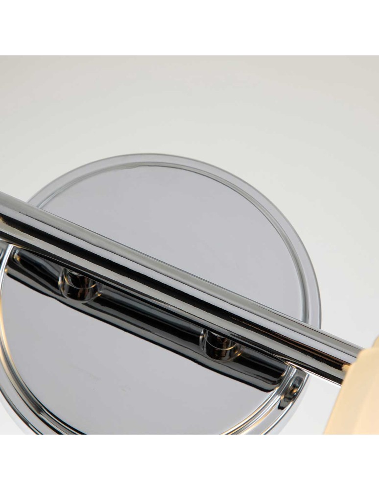 Elstead Lighting Kinkiet Swell - 2 źródła światła - Polerowany chrom IP44 QZ-SWELL2-PC-BATH Elstead Lighting Kinkiet Swell - 2 źródła światła - Polerowany chrom IP44 QZ-SWELL2-PC-BATH