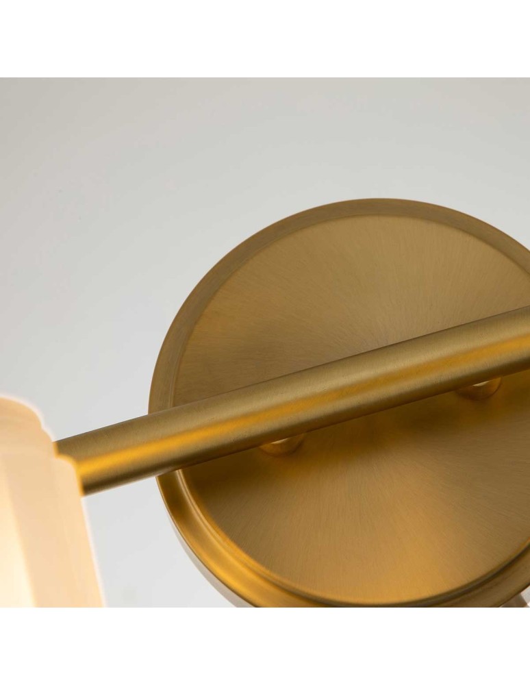 Elstead Lighting Kinkiet Swell - 4 źródła światła - Szczotkowany mosiądz IP44 QZ-SWELL4-BB-BATH Elstead Lighting Kinkiet Swell - 4 źródła światła - Szczotkowany mosiądz IP44 QZ-SWELL4-BB-BATH