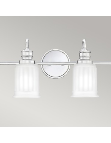 Elstead Lighting Kinkiet Swell - 4 źródła światła - Polerowany chrom IP44 QZ-SWELL4-PC-BATH - produkt 2