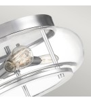 Lampy sufitowe łazienkowe - Elstead Lighting Plafon Trilogy - 3 źródła światła - Polerowany chrom IP44 QZ-TRILOGY-F-M-BATH - product 4