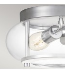 Lampy sufitowe łazienkowe - Elstead Lighting Plafon Trilogy - 2 źródła światła - Polerowany chrom IP44 QZ-TRILOGY-F-S-BATH - product 2