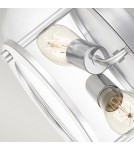 Lampy sufitowe łazienkowe - Elstead Lighting Plafon Trilogy - 2 źródła światła - Polerowany chrom IP44 QZ-TRILOGY-F-S-BATH - product 3