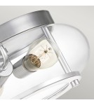 Lampy sufitowe łazienkowe - Elstead Lighting Plafon Trilogy - 2 źródła światła - Polerowany chrom IP44 QZ-TRILOGY-F-S-BATH - product 4