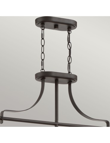 Elstead Lighting Lampa wisząca Trilogy - 3 źródła światła - Stary brąz QZ-TRILOGY-ISLE-OZ - product 2