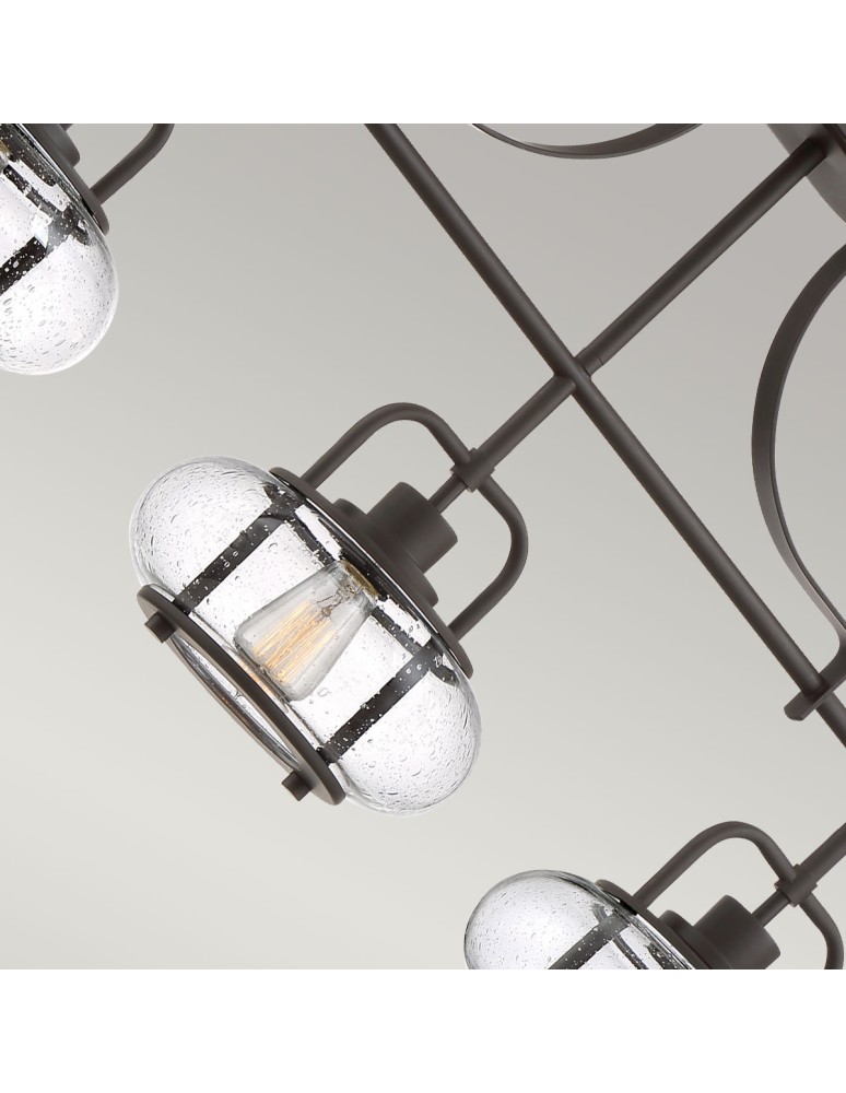 Elstead Lighting Lampa wisząca Trilogy - 3 źródła światła - Stary brąz QZ-TRILOGY-ISLE-OZ Elstead Lighting Lampa wisząca Trilogy - 3 źródła światła - Stary brąz QZ-TRILOGY-ISLE-OZ