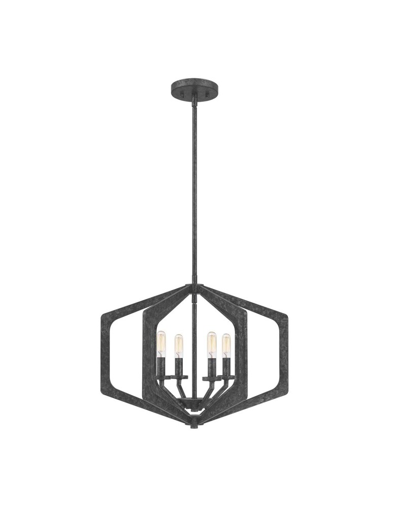 Elstead Lighting Lampa wisząca Vanguard - 4 źródła światła QZ-VANGUARD-4P-OK Elstead Lighting Lampa wisząca Vanguard - 4 źródła światła QZ-VANGUARD-4P-OK