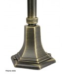 Lampy ogrodowe stojące - SU-MA Witraż K 5002/3 N ze szkłem witrażowym Stojąca - product 7