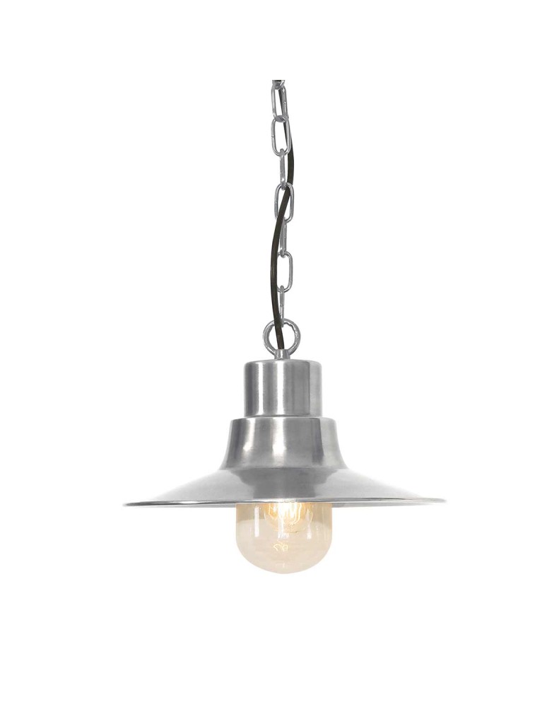 Elstead Lighting Latarnia wisząca Sheldon - 1 źródło światła - Antyczny nikiel IP44 SHELDON-CH-AN