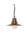 Elstead Lighting Latarnia wisząca Sheldon - 1 źródło światła - Postarzany mosiądz IP44 SHELDON-CH-BR