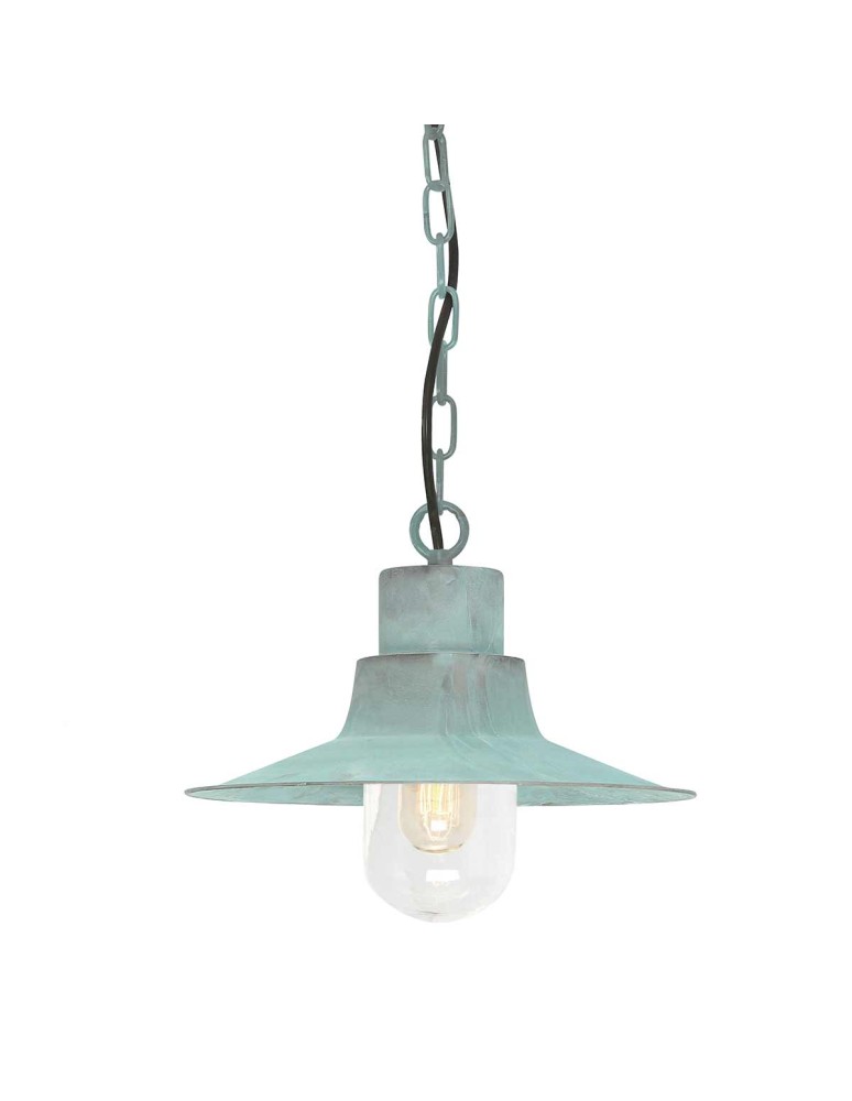 Elstead Lighting Latarnia wisząca Sheldon - 1 źródło światła - Grynszpan IP44 SHELDON-CH-V Elstead Lighting Latarnia wisząca Sheldon - 1 źródło światła - Grynszpan IP44 SHELDON-CH-V