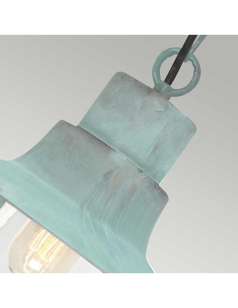 Elstead Lighting Latarnia wisząca Sheldon - 1 źródło światła - Grynszpan IP44 SHELDON-CH-V Elstead Lighting Latarnia wisząca Sheldon - 1 źródło światła - Grynszpan IP44 SHELDON-CH-V