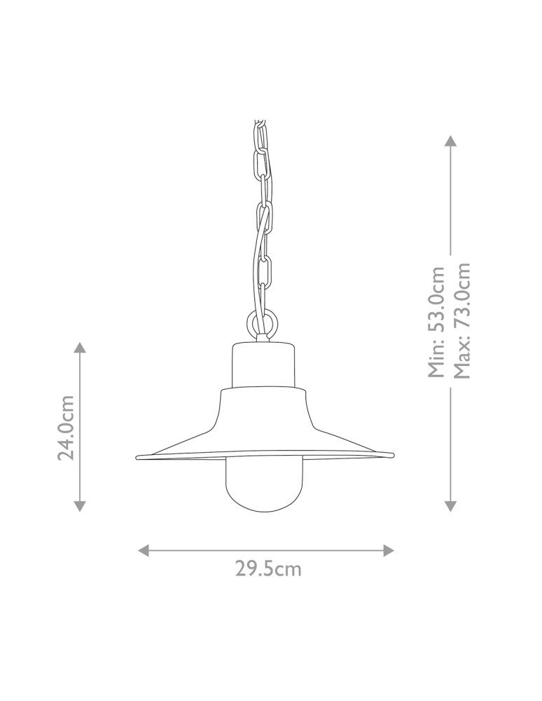 Elstead Lighting Latarnia wisząca Sheldon - 1 źródło światła - Grynszpan IP44 SHELDON-CH-V Elstead Lighting Latarnia wisząca Sheldon - 1 źródło światła - Grynszpan IP44 SHELDON-CH-V