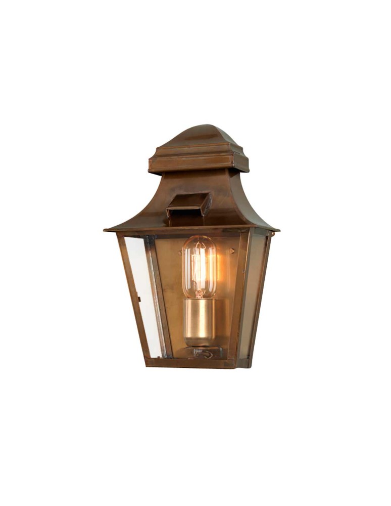 Elstead Lighting Latarnia naścienna St Pauls - 1 źródło światła IP44 ST-PAULS-BRASS Elstead Lighting Latarnia naścienna St Pauls - 1 źródło światła IP44 ST-PAULS-BRASS
