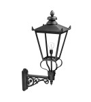 Kinkiety zewnętrzne - Elstead Lighting Latarnia naścienna Wilmslow - 1 źródło światła IP23 WSLB1-BLACK - product 1